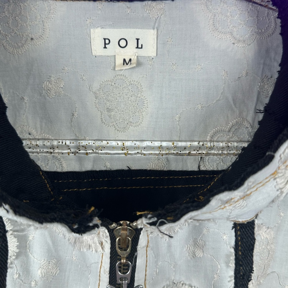 Pol Moonwake Hollow Boho Patchwork Hooded Jacket … - image 6